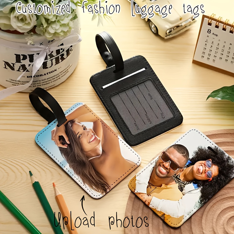 Travel Accessories Meaning - Kişiye Özel Fotoğraflı Deri Bagaj Etiketleri,