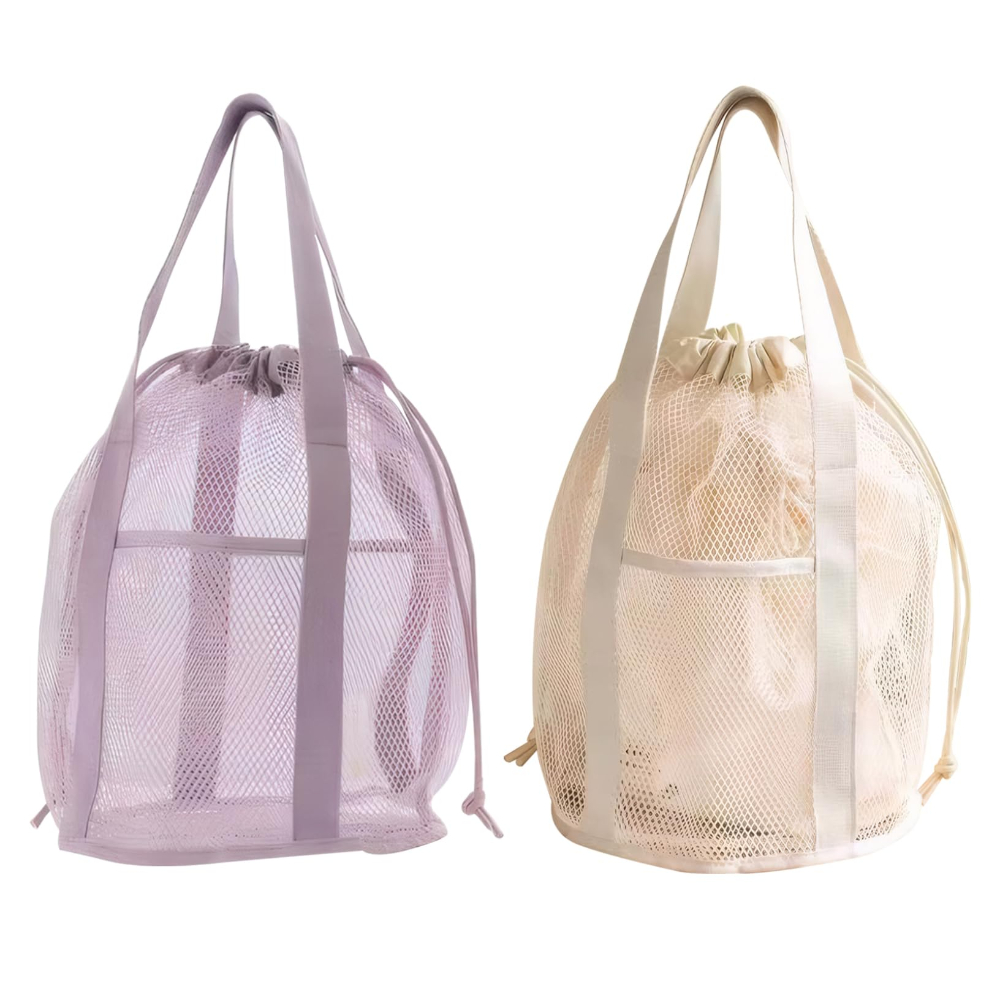 Travel Accessories Bag - Seyahat Tuvalet Çantası Örgü Delikli Katlanır