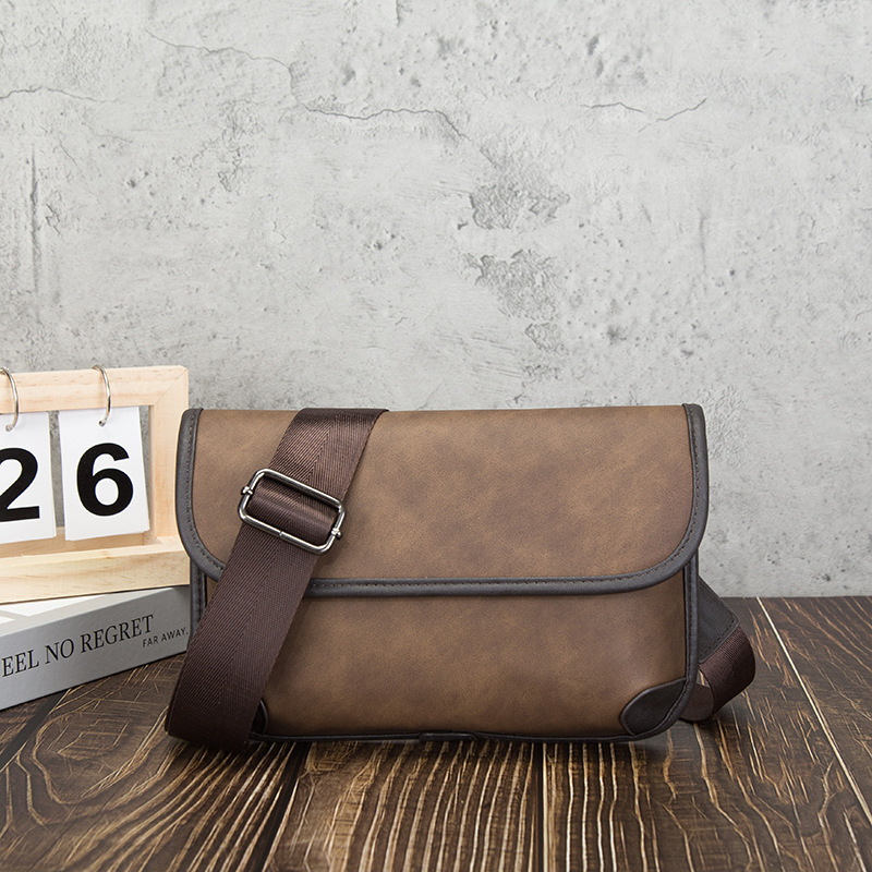Travel Accessories Luxury Brands - Lüks Marka Vintage Erkek Omuz Çantası