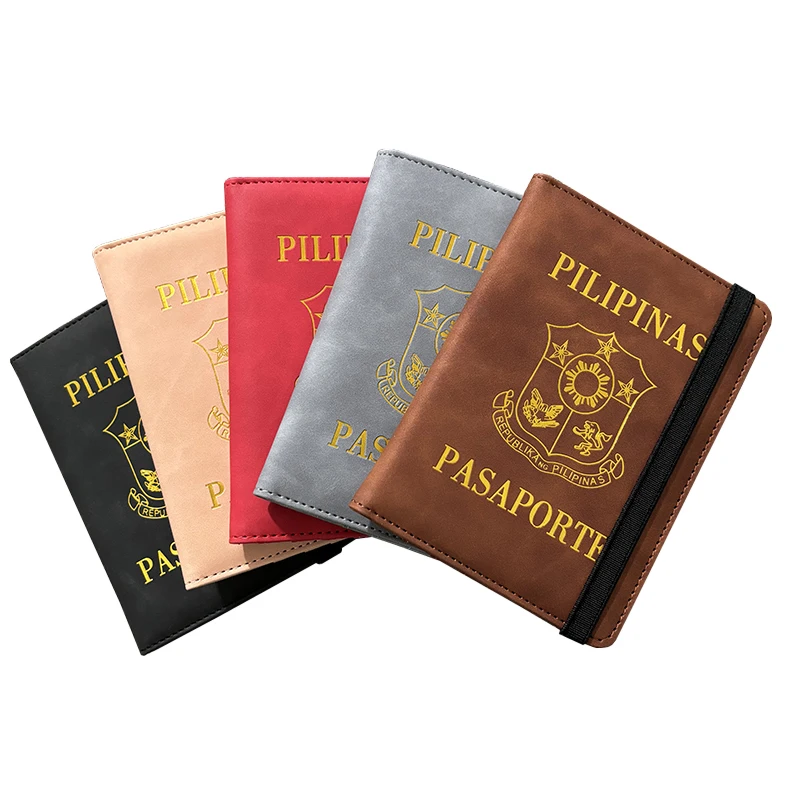 Travel Accessories Philippines - Rfid Filipinler Pasaport Kapağı Çok Fonksiyonlu