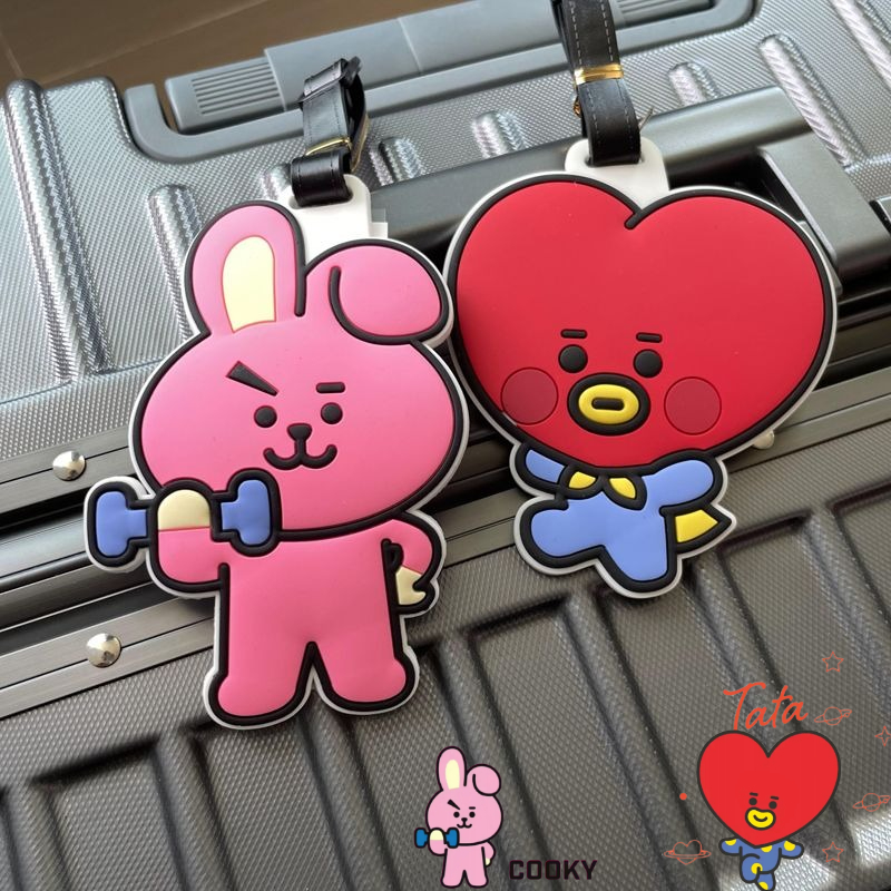 Travel Accessories Cute - BT21 çizgi film sevimli anahtarlık Kawaii