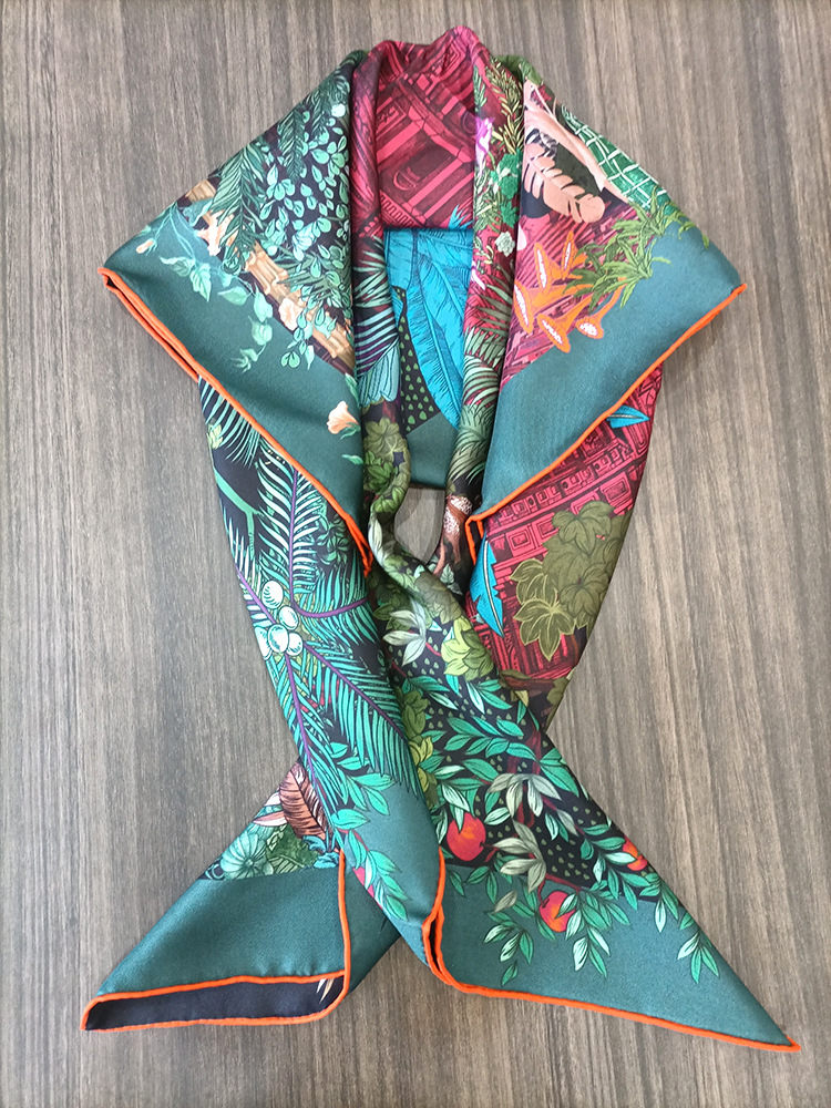 Travel Hair Accessories - Ipek Eşarp 90CM Kadın El Yapımı