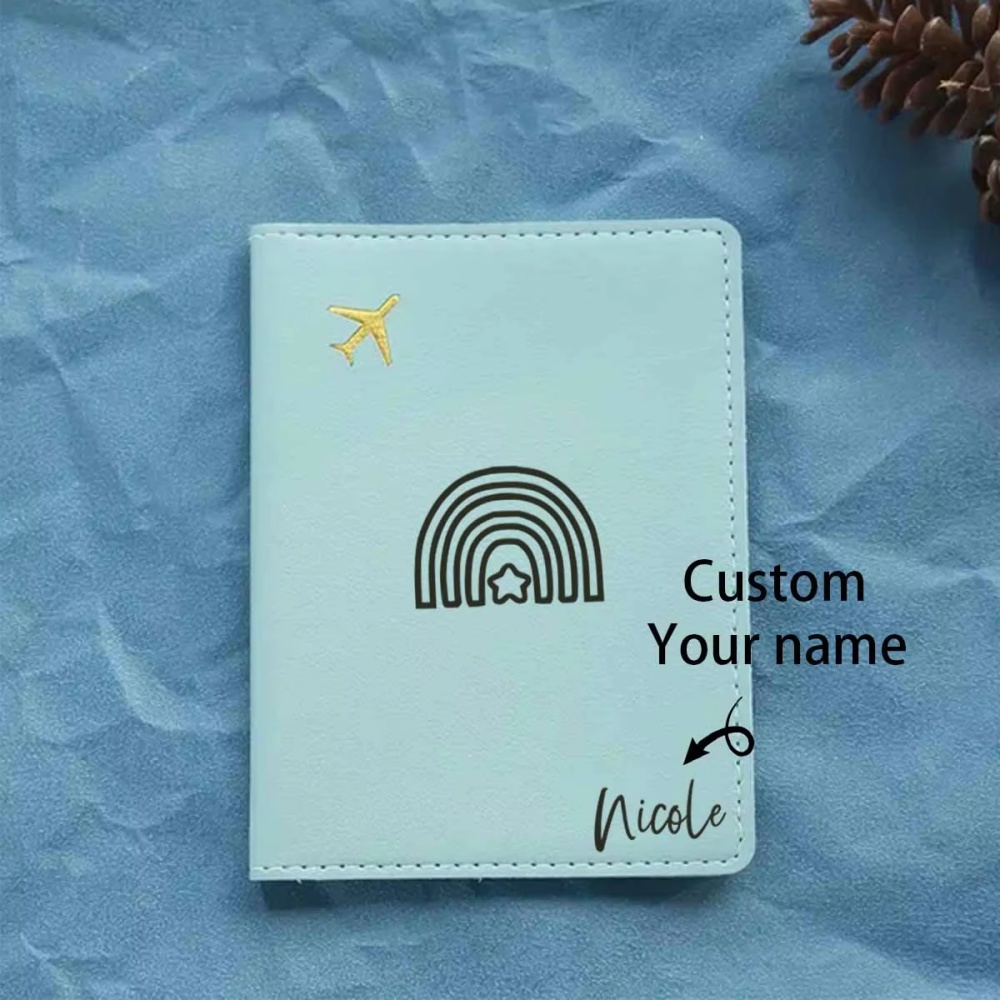 Travel Accessories Meaning - Kişiye Özel İsimli Pasaport Kılıfı, Deri