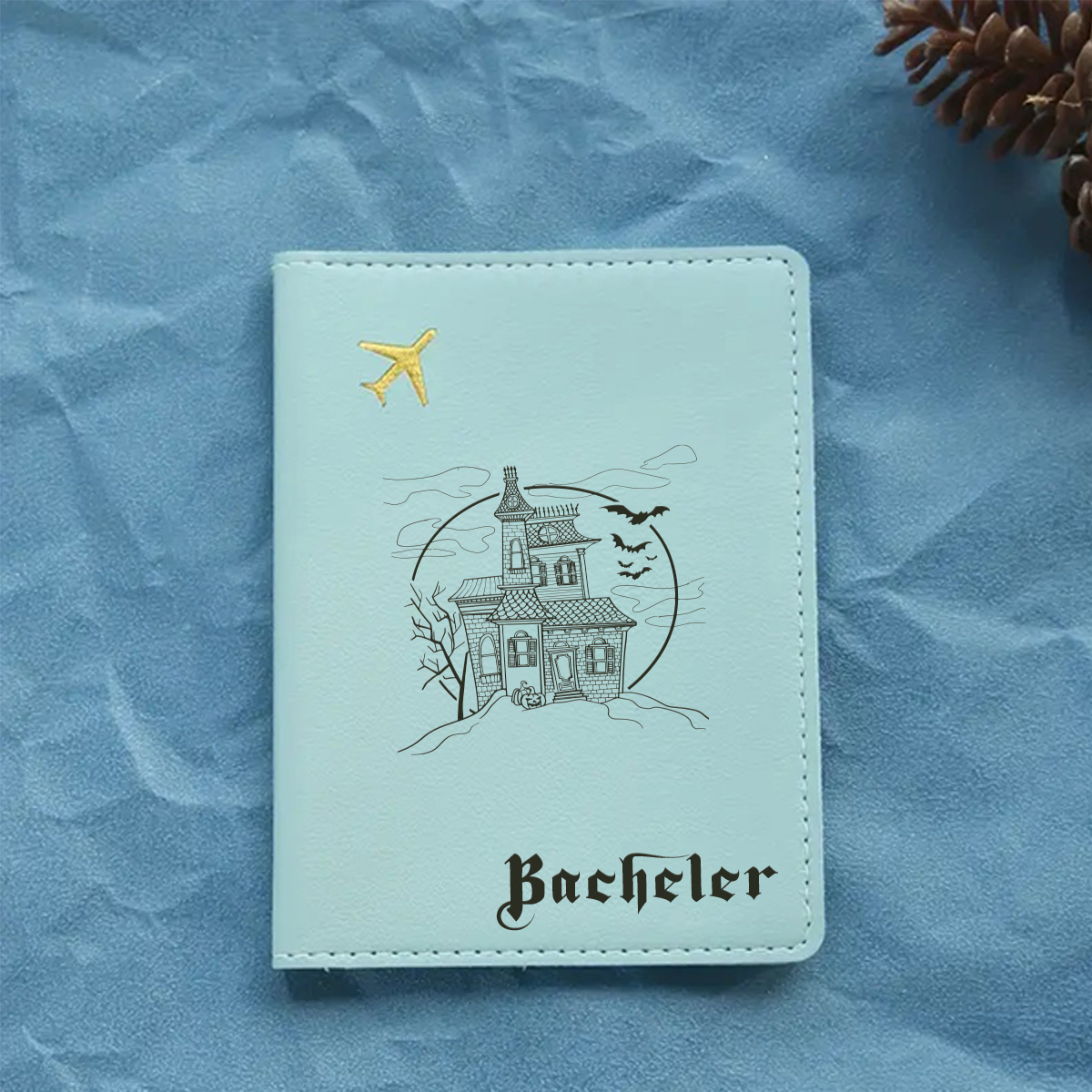 Travel Accessories Meaning - 1 adet Kişiselleştirilmiş İsimli Pasaport Kapağı