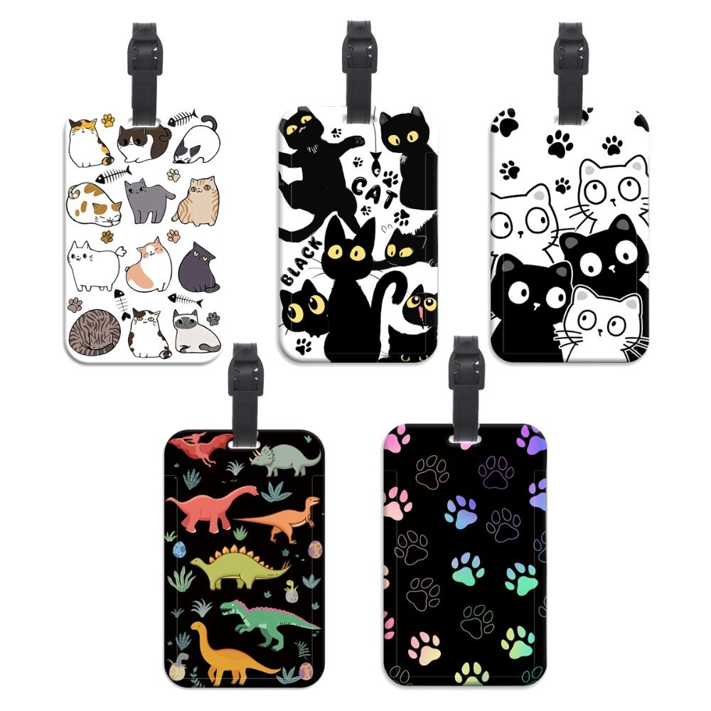 Travel Accessories Pack - Kaybolmaya Karşı Etiket Plastik Bagaj Etiketi