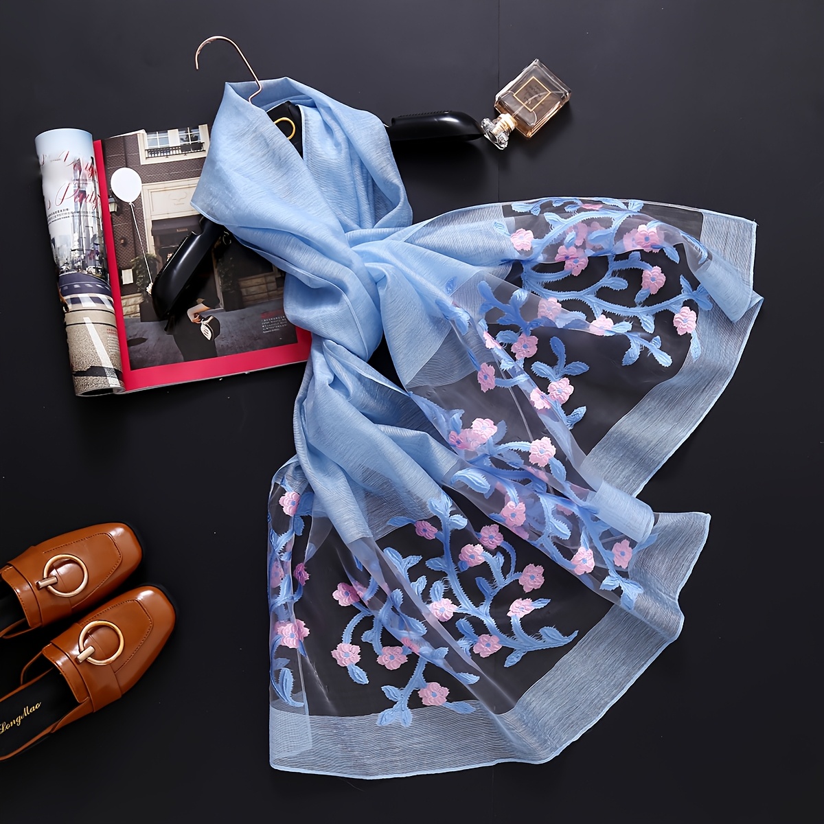 Zarif uzun şal - Hafif ve sıca - Travel Accessories Luxury Brands incelemesi ve fiyatı