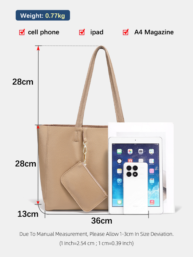 Zency Hakiki Deri Büyük Bez Ça - Travel Accessories Tech incelemesi ve fiyatı