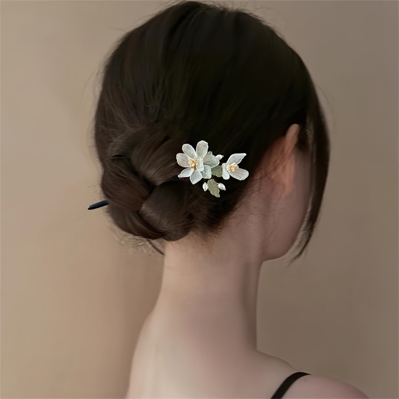 1 adet yeni çin manolya çiçek  - Travel Hair Accessories incelemesi ve fiyatı