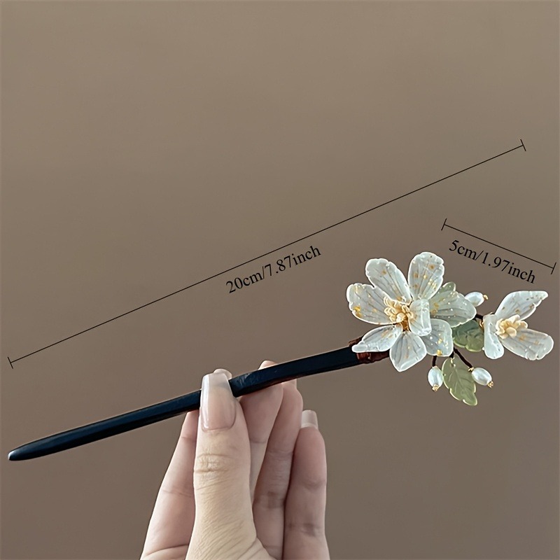 1 adet yeni çin manolya çiçek  - Travel Hair Accessories incelemesi ve fiyatı