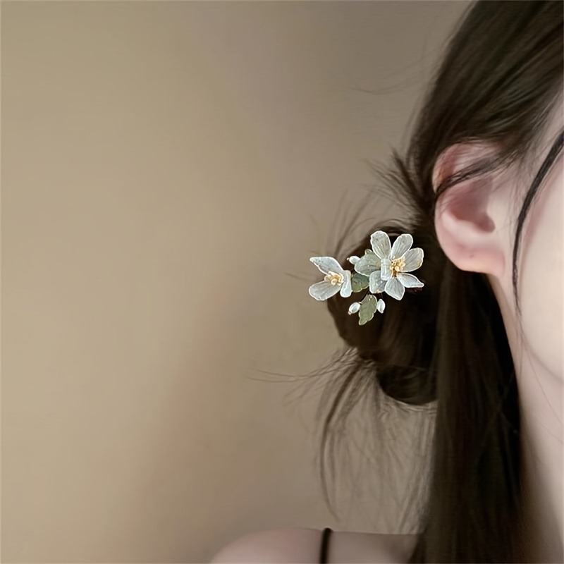 1 adet yeni çin manolya çiçek  - Travel Hair Accessories incelemesi ve fiyatı