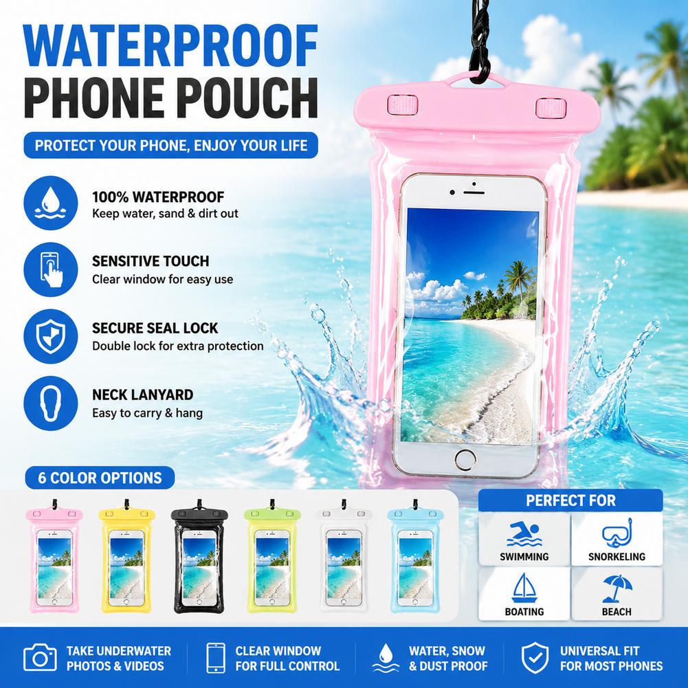 Şeffaf Su Geçirmez Telefon Kıl - Travel Accessories Bag incelemesi ve fiyatı