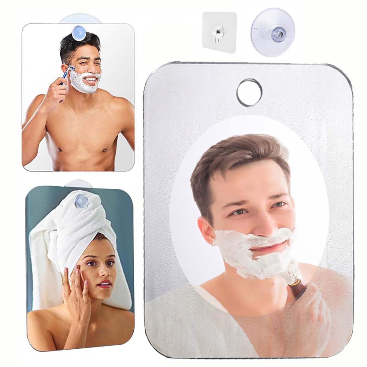 Akrilik Sissiz Ayna Seti Kanca - Travel Accessories Needed incelemesi ve fiyatı