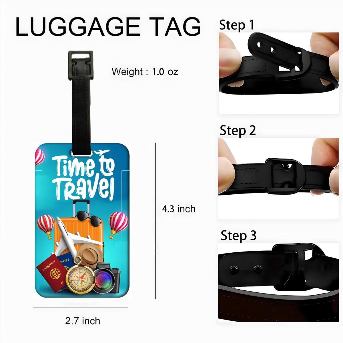 Seyahat Tarzı Bagaj Etiketi Er - Travel Accessories List incelemesi ve fiyatı