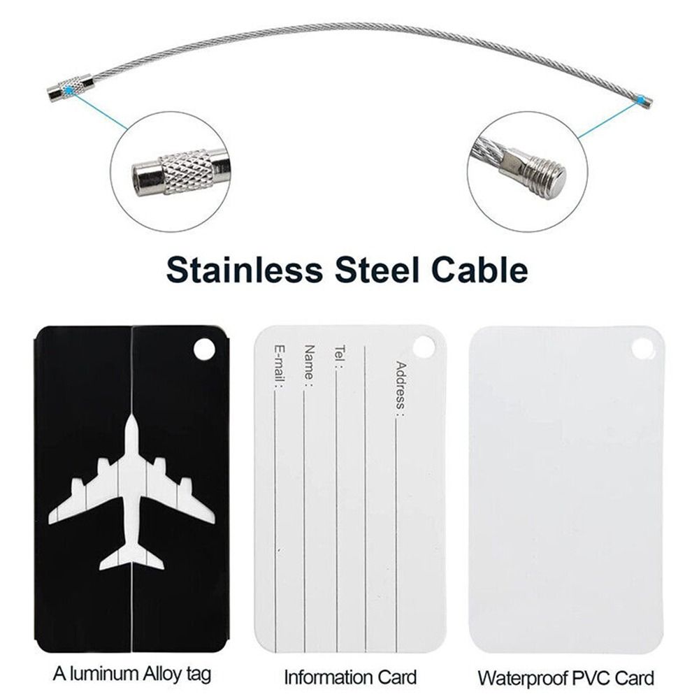 Alüminyum seyahat bagaj etiket - Travel Accessories Pack incelemesi ve fiyatı