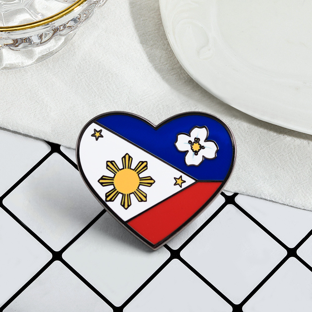 1 adet Filipinler Kalp Bayrağı - Travel Accessories Philippines incelemesi ve fiyatı